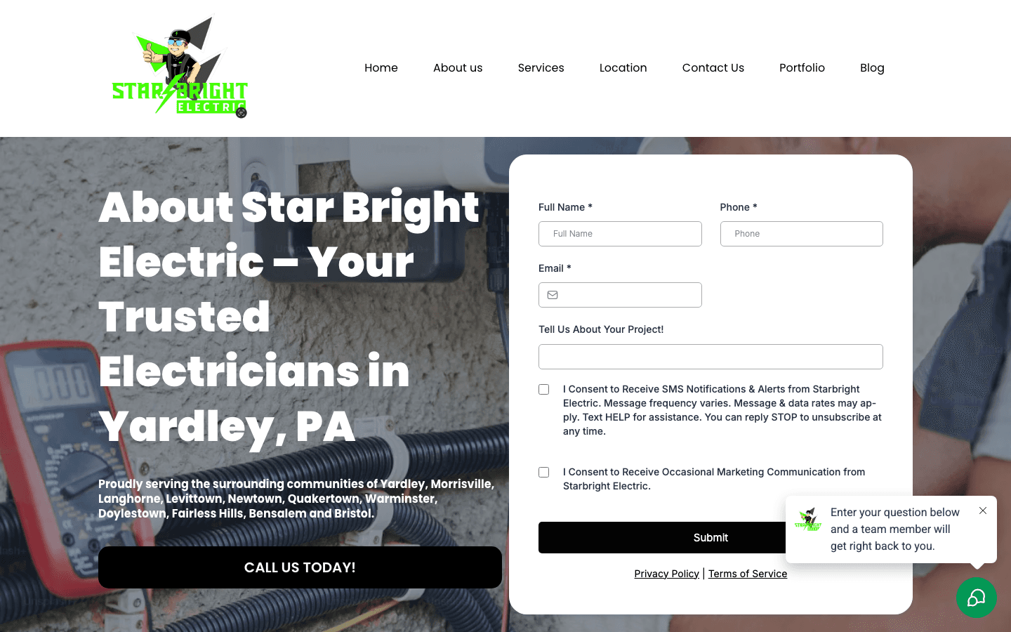 Old About page with no owner